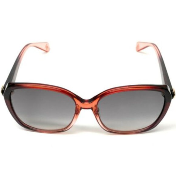 Gucci Women\'s Red Havana Sunglasses! main image 4